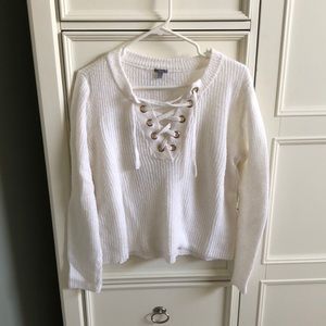 Charlotte Russe white sweater